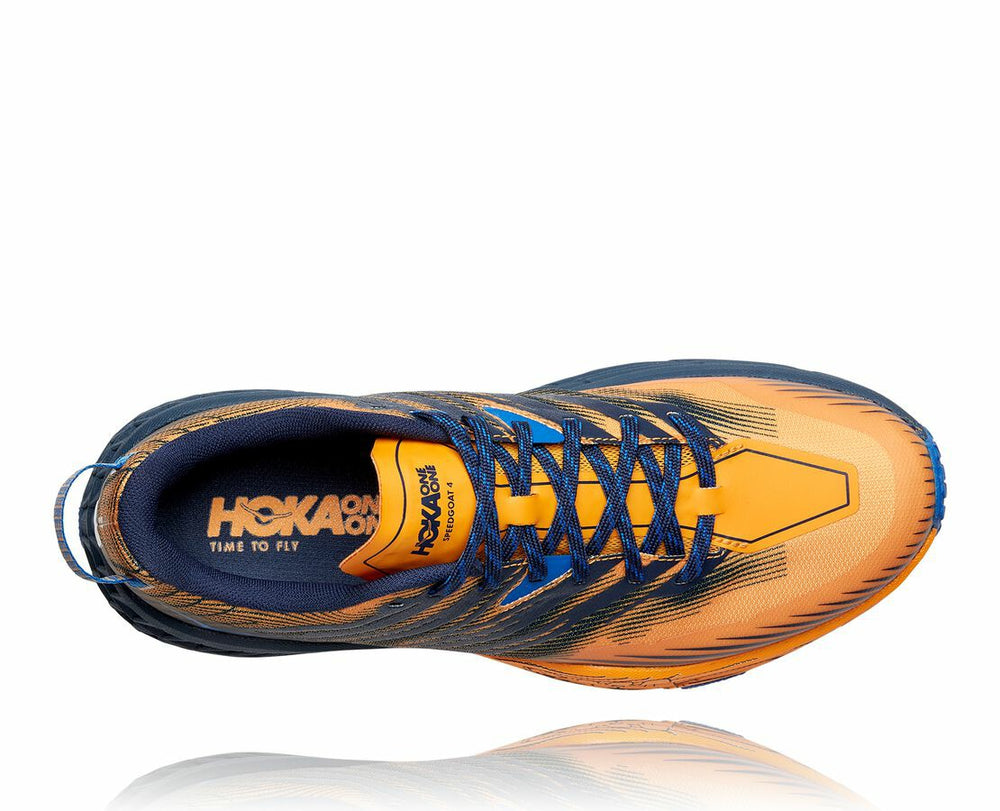 Men's Speedgoat 4 - Saffron / Black Iris