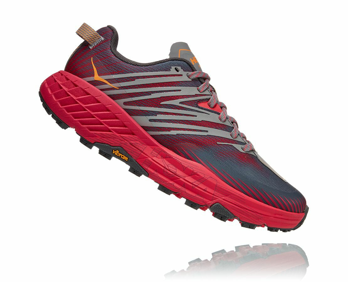 Women's Speedgoat 4 - Castlerock / Paradise Pink
