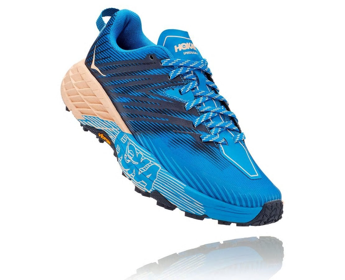 Women's Speedgoat 4 - Indigo Bunting / Bleached Apricot