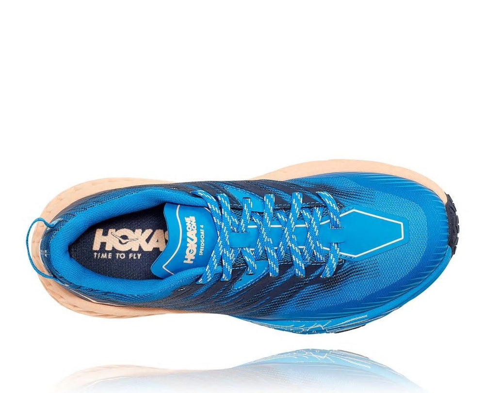 Women's Speedgoat 4 - Indigo Bunting / Bleached Apricot