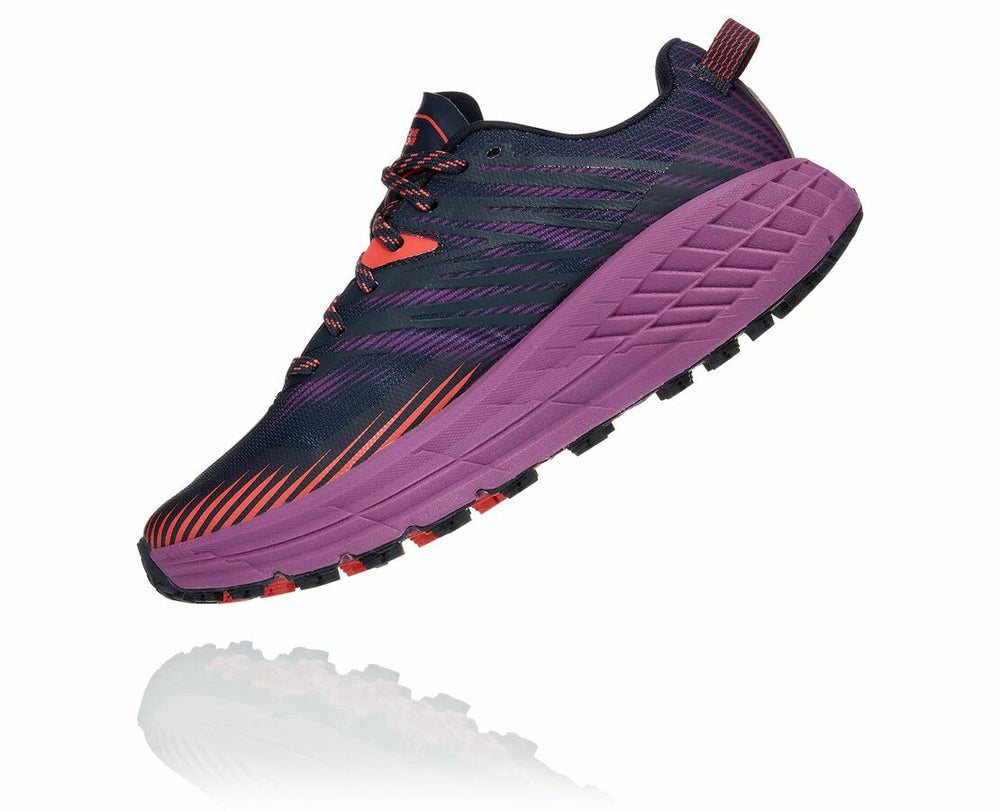 Women's Speedgoat 4 - Outer Space / Hot Coral