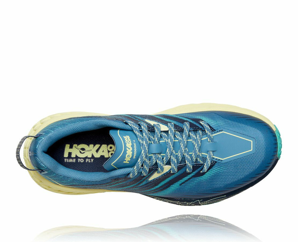 Women's Speedgoat 4 - Provincial Blue / Luminary Green