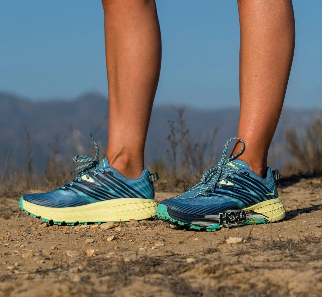 Women's Speedgoat 4 - Provincial Blue / Luminary Green