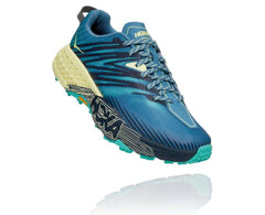 Women's Speedgoat 4 - Provincial Blue / Luminary Green