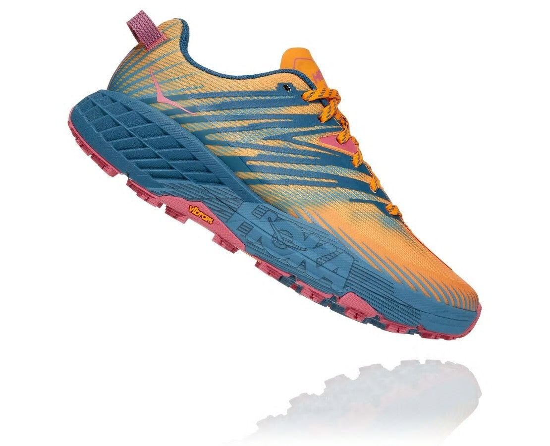 Women's Speedgoat 4 - Saffron / Provincial Blue