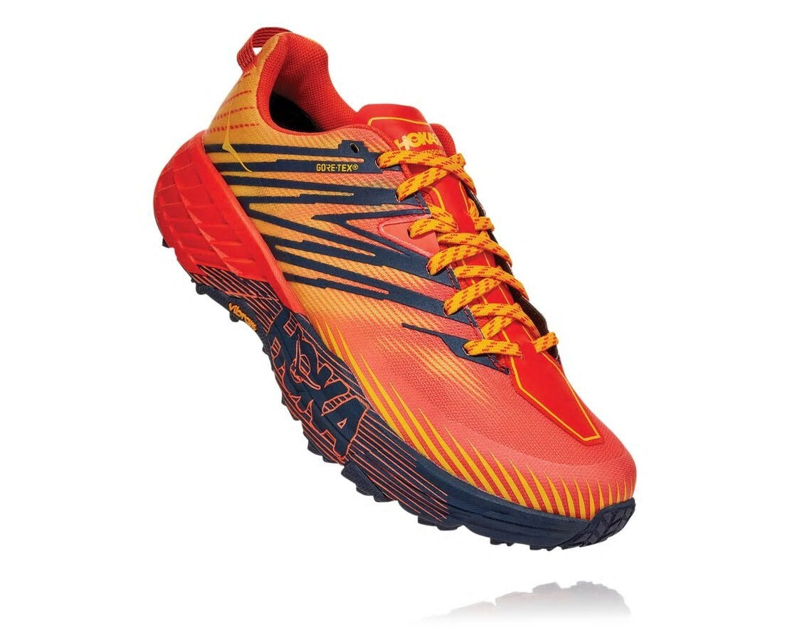 Men's Speedgoat 4 GORE-TEX - Mandarin Red / Gold Fusion