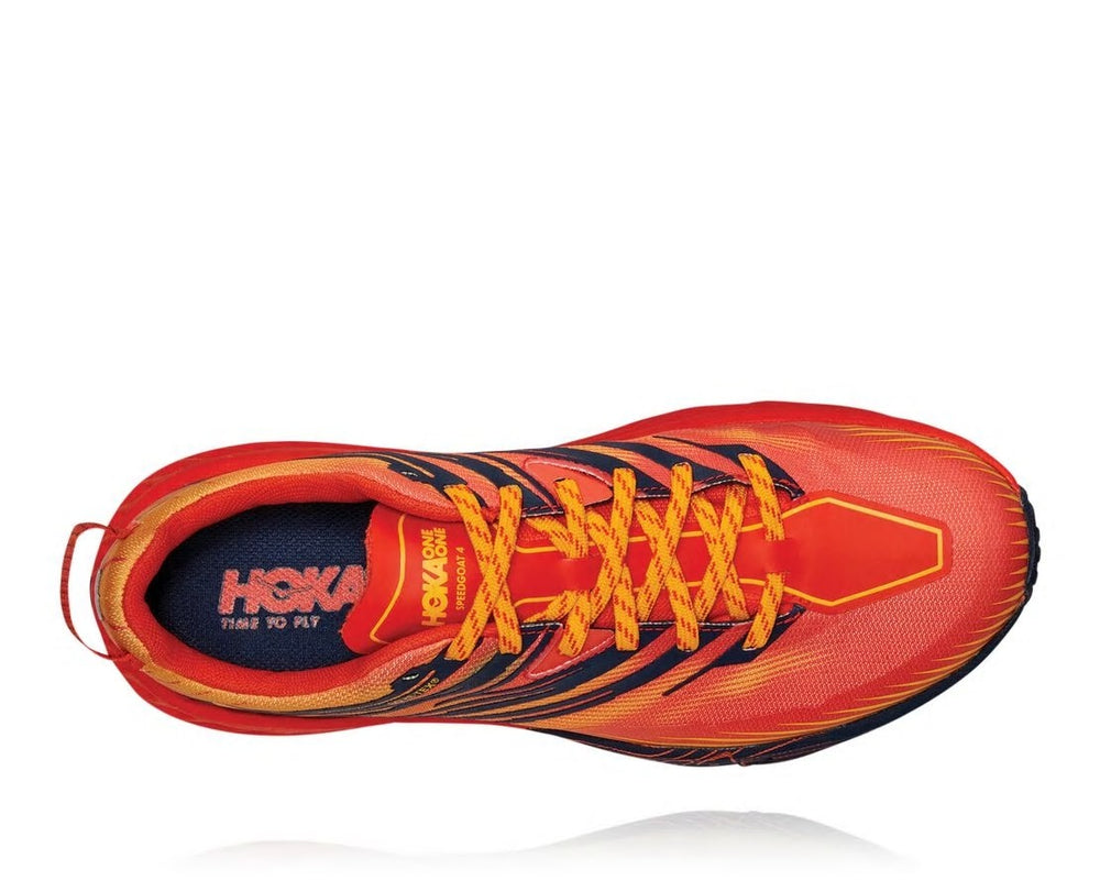 Men's Speedgoat 4 GORE-TEX - Mandarin Red / Gold Fusion