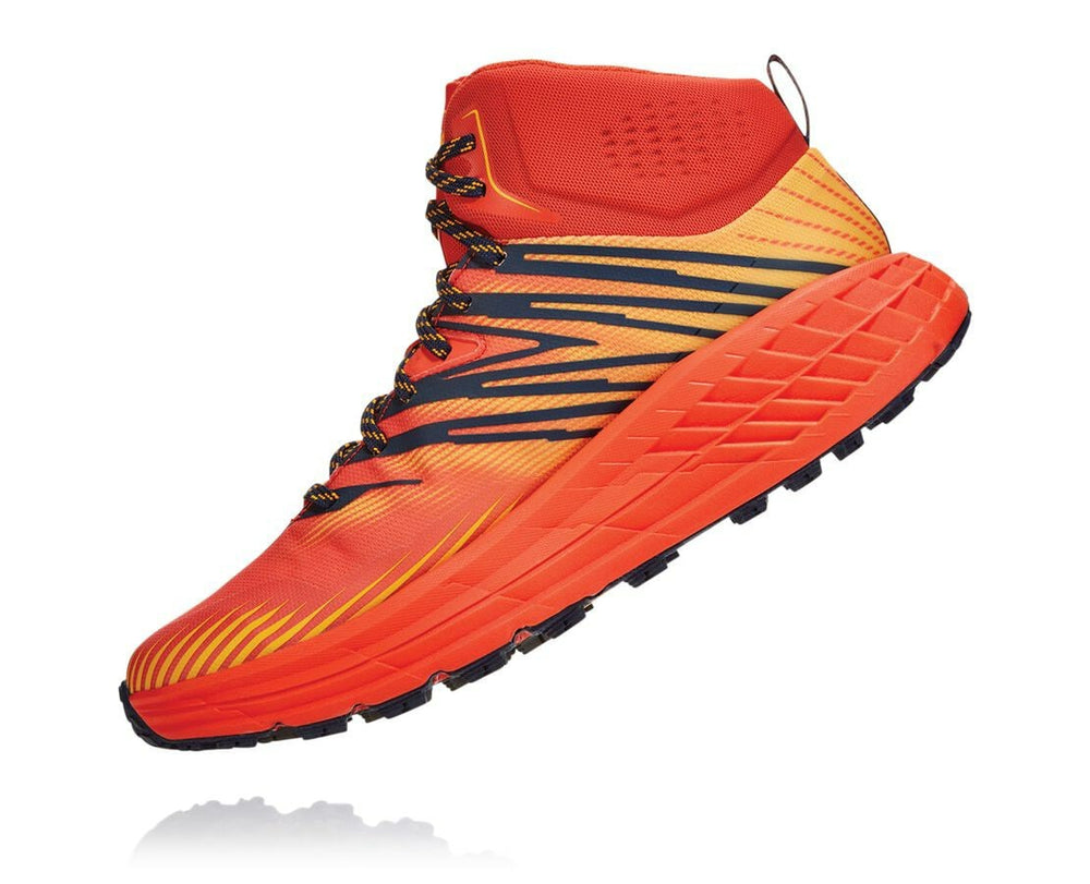 Men's Speedgoat Mid GORE-TEX 2 - Mandarin Red / Gold Fusion