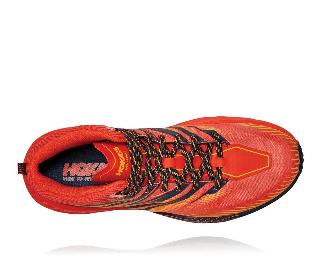Men's Speedgoat Mid GORE-TEX 2 - Mandarin Red / Gold Fusion