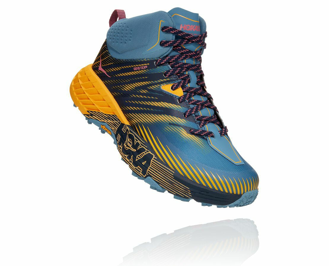 Women's Speedgoat Mid GORE-TEX 2 - Provincial Blue / Saffron
