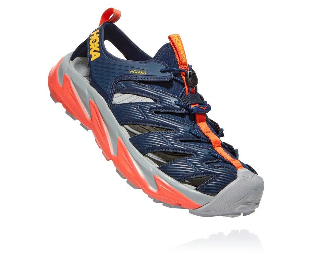 Men's Hopara - Black Iris / Mandarin Red