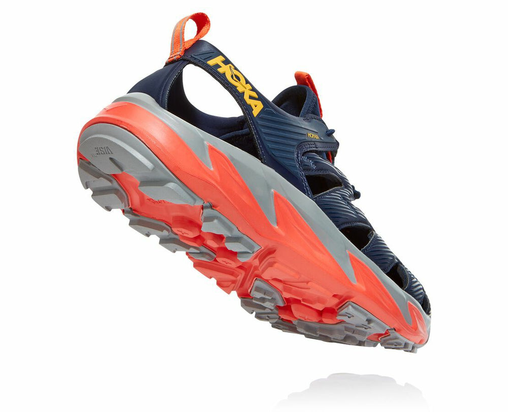 Men's Hopara - Black Iris / Mandarin Red