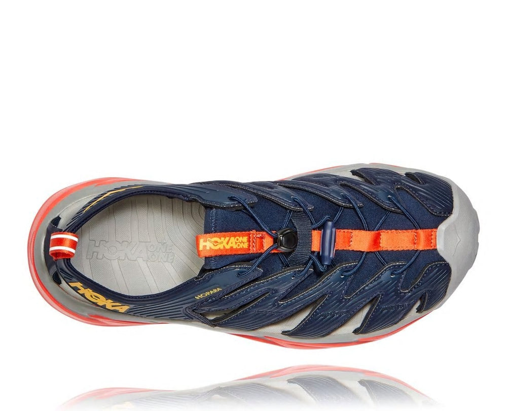 Men's Hopara - Black Iris / Mandarin Red