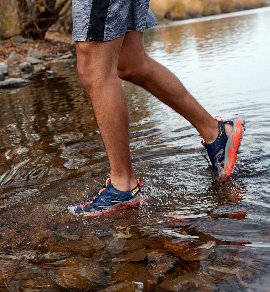 Men's Hopara - Black Iris / Mandarin Red