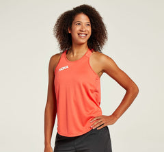Women's Performance Tank - Hot Coral