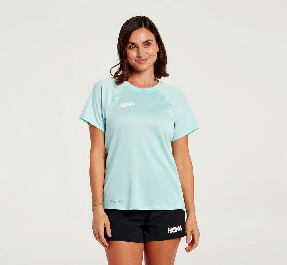 Women's Performance Short Sleeve - Blue Tint