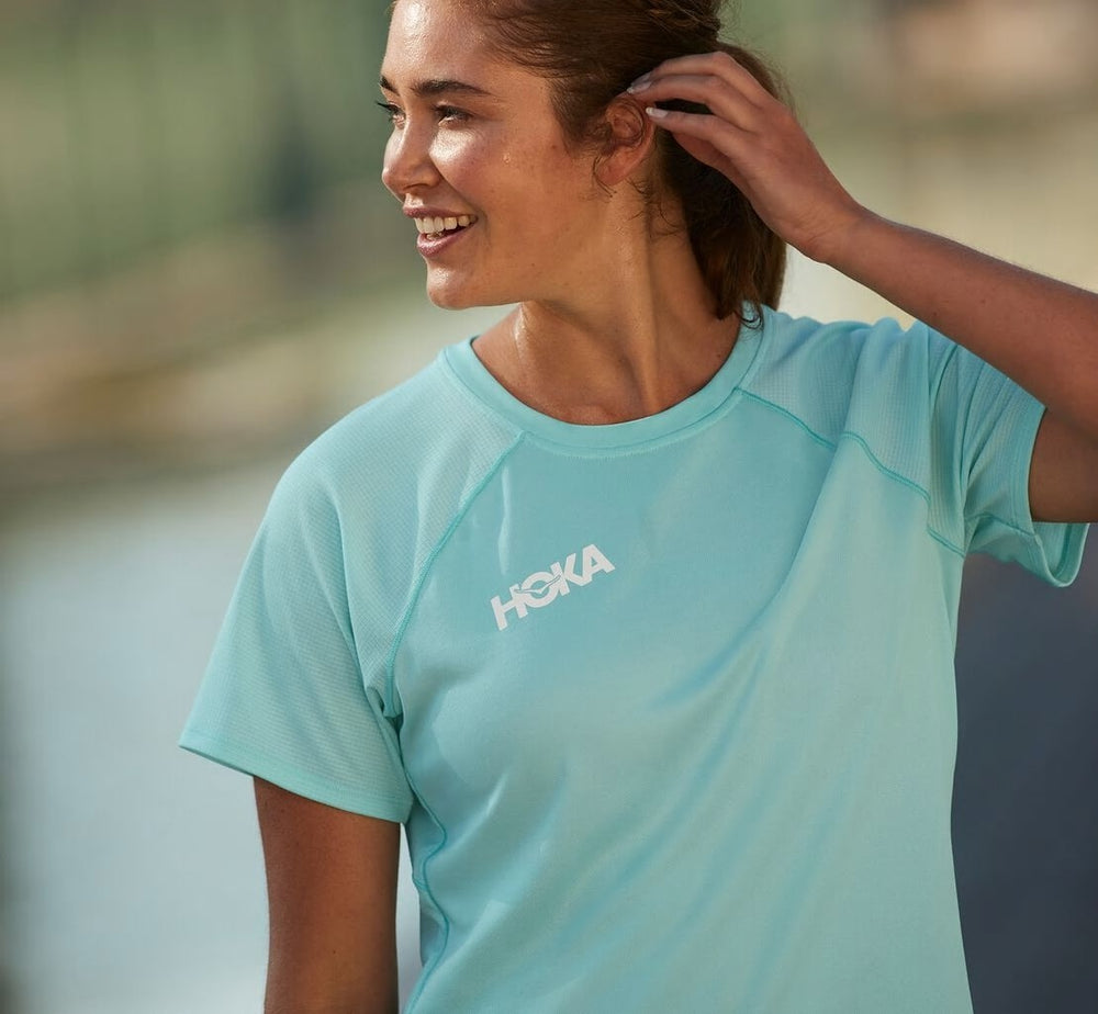 Women's Performance Short Sleeve - Blue Tint