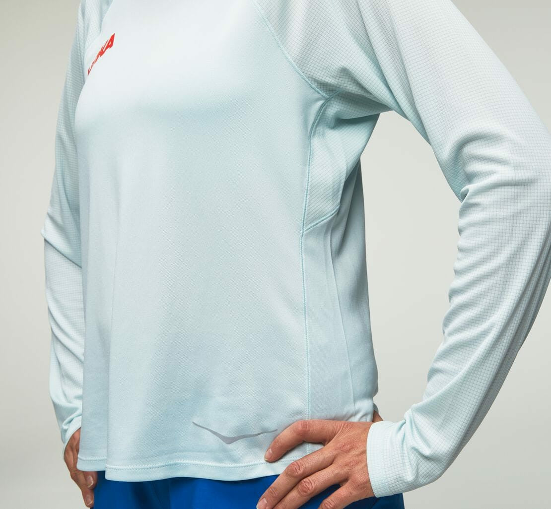 Women's Performance Long Sleeve - Wan Blue