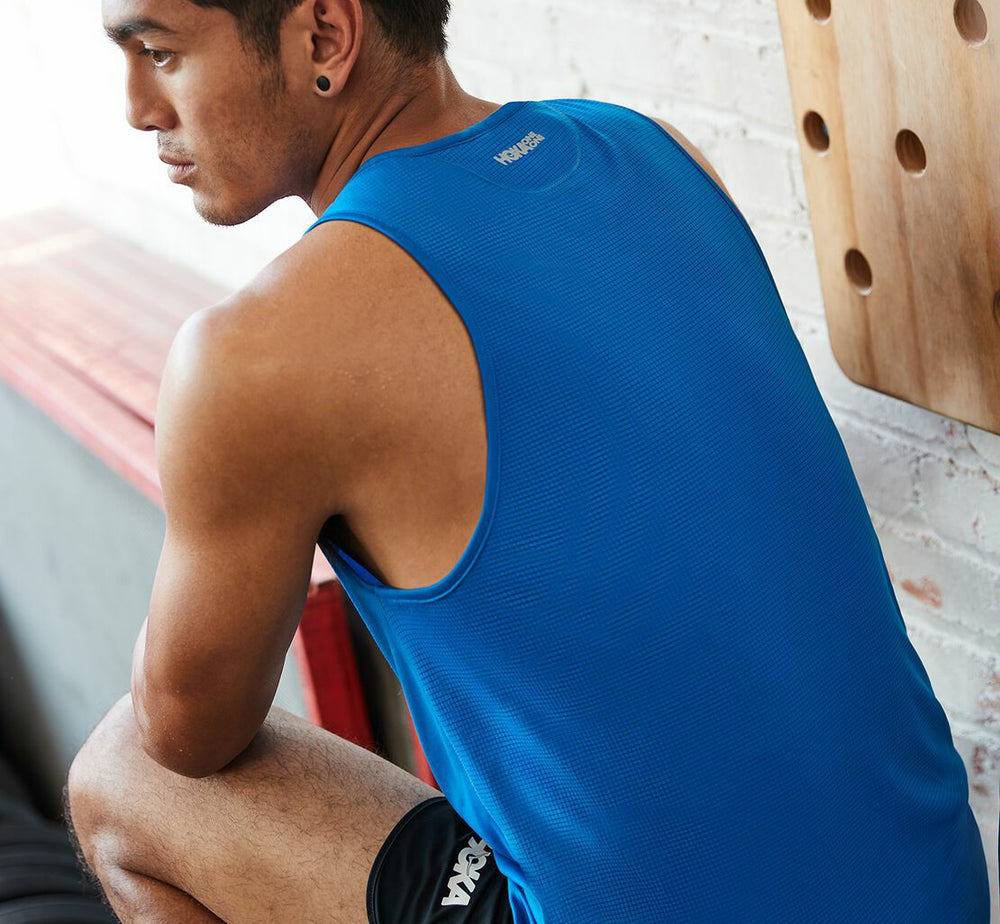 Men's Performance Tank - Imperial Blue