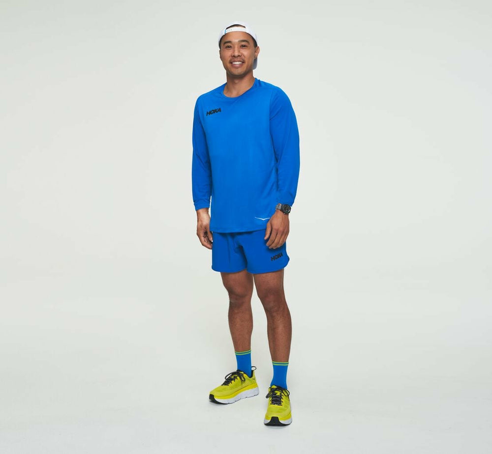 Men's Performance Long Sleeve - Imperial Blue
