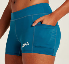 Women's Performance Knit 3" Short - Moroccan Blue