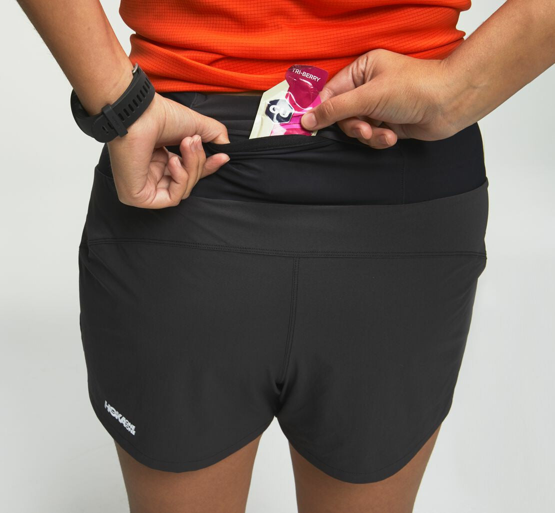 Women's Performance Woven 4" Short - Black