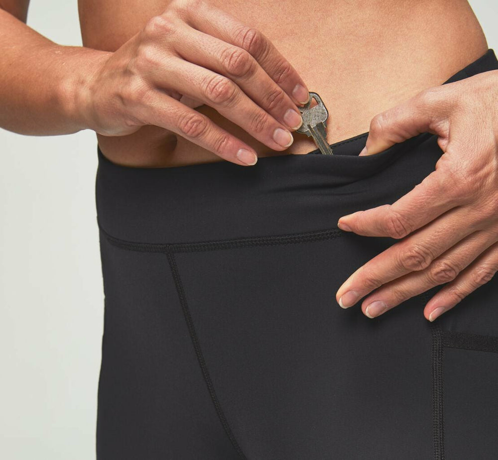 Women's Performance Crop Tight - Black