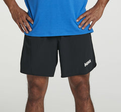Men's Performance Woven 7" Short - Black