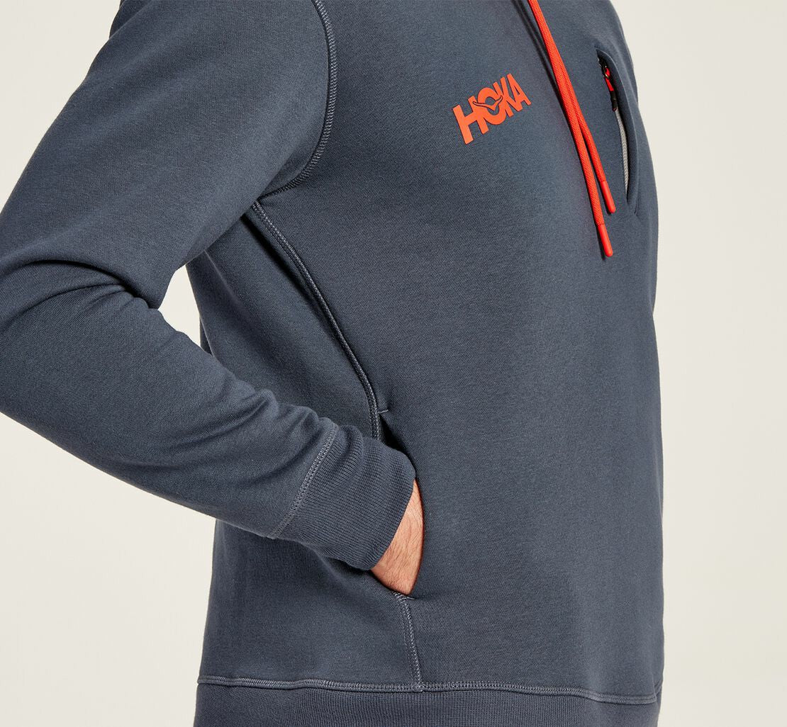 Men's Hoodie - Ombre Blue