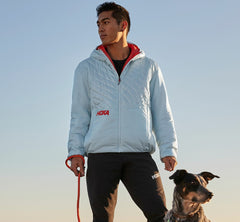 All Gender Puffy Jacket - Wan Blue