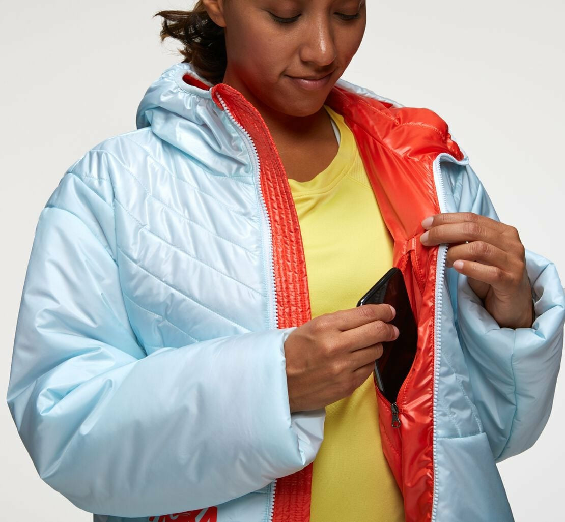 All Gender Puffy Jacket - Wan Blue