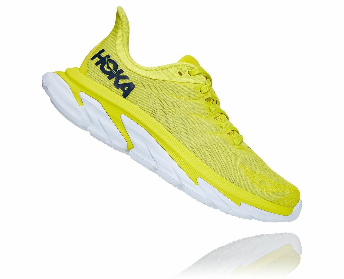 Men's Clifton Edge - Citrus / White
