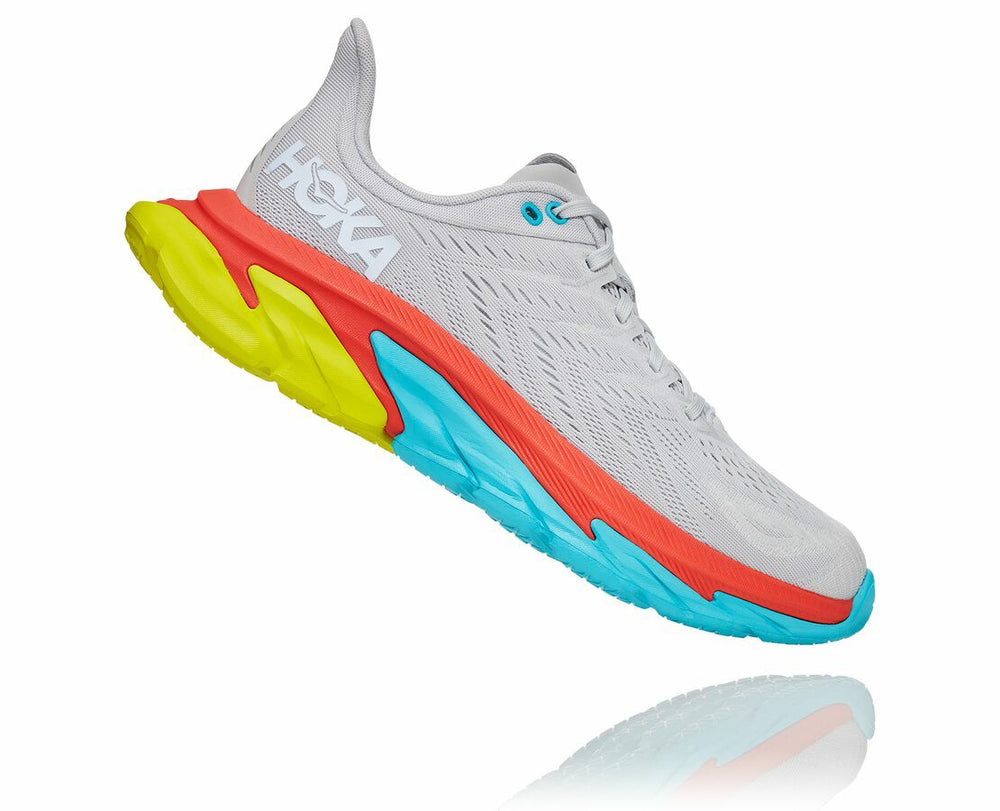 Men's Clifton Edge - Lunar Rock / White