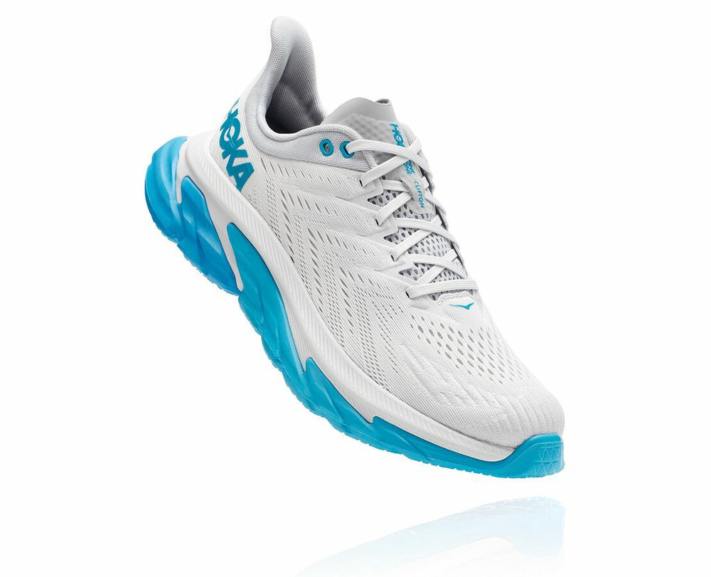 Men's Clifton Edge - Nimbus Cloud / Cyan