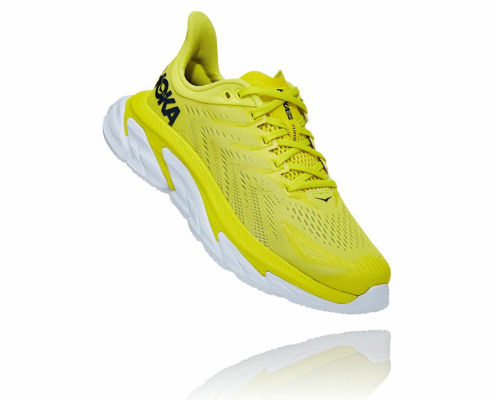 Women's Clifton Edge - Citrus / White