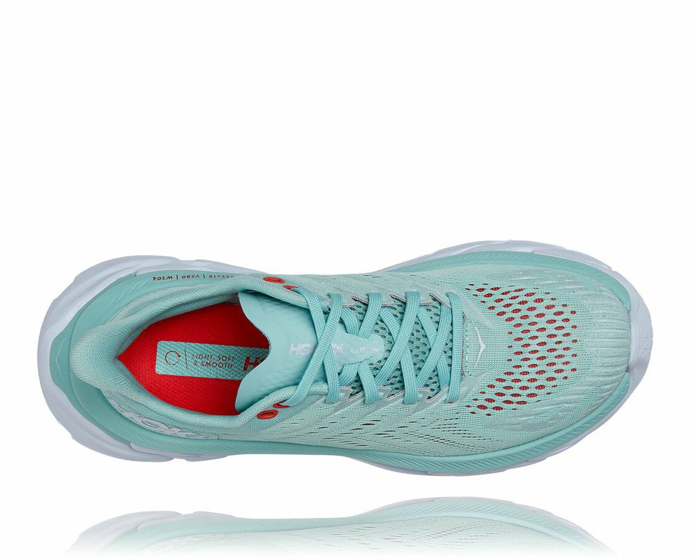 Women's Clifton Edge - Eggshell Blue / White