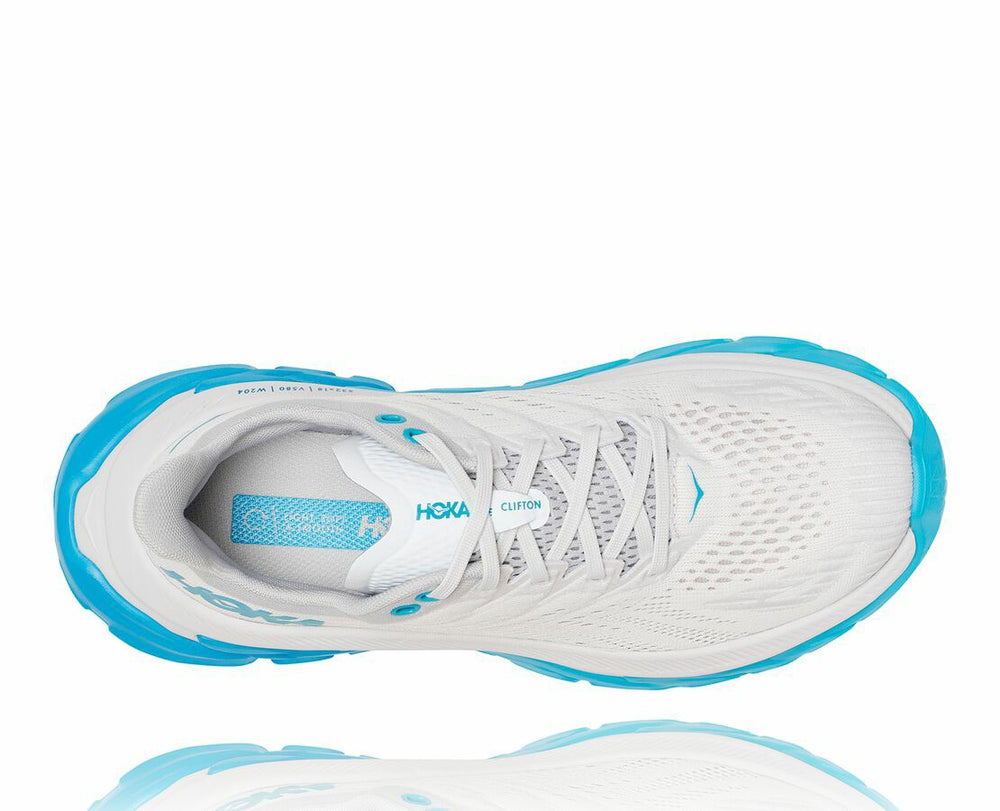 Women's Clifton Edge - Nimbus Cloud / Cyan