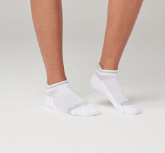 All Gender Performance No-Show Sock - White
