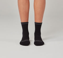 All Gender Performance Crew Sock - Black