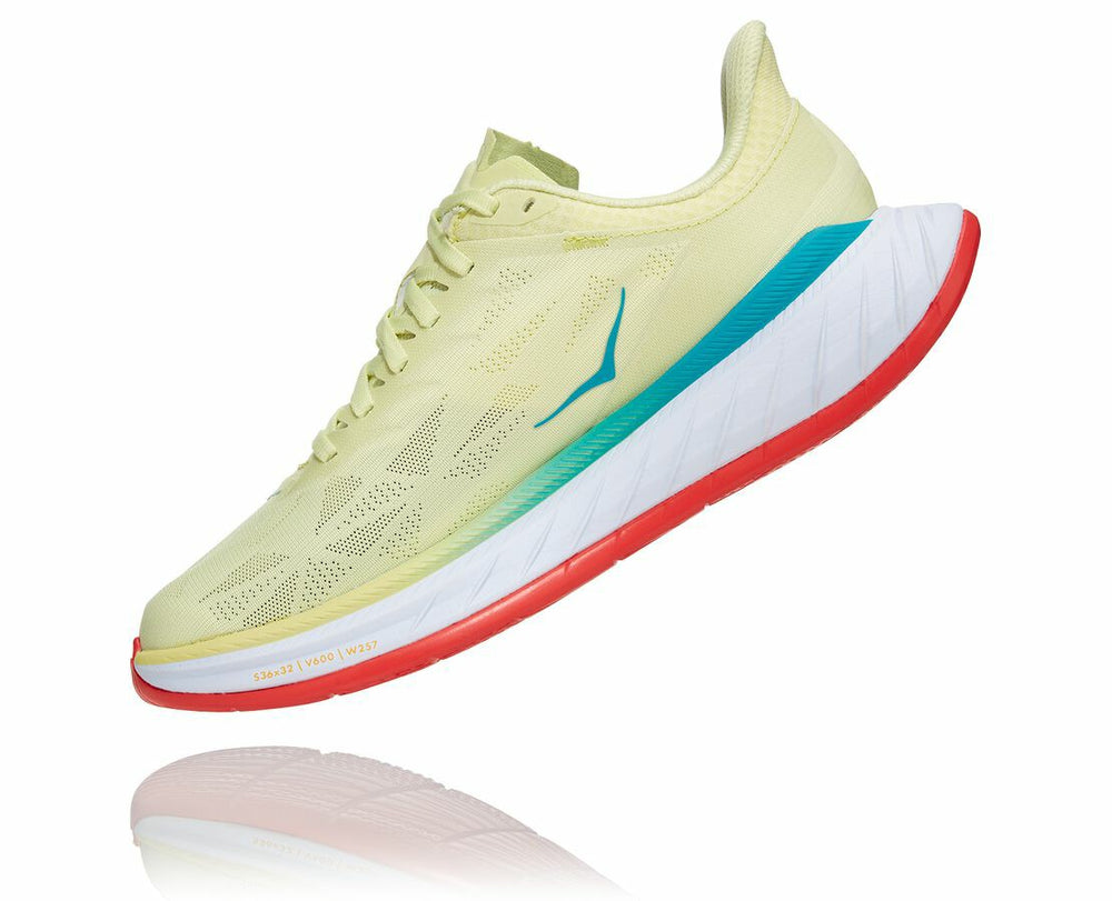 Women's Carbon X 2 - Luminary Green / Hot Coral