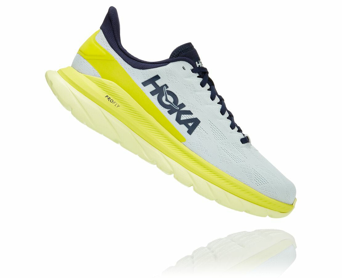 Men's Mach 4 - Blue Flower / Citrus
