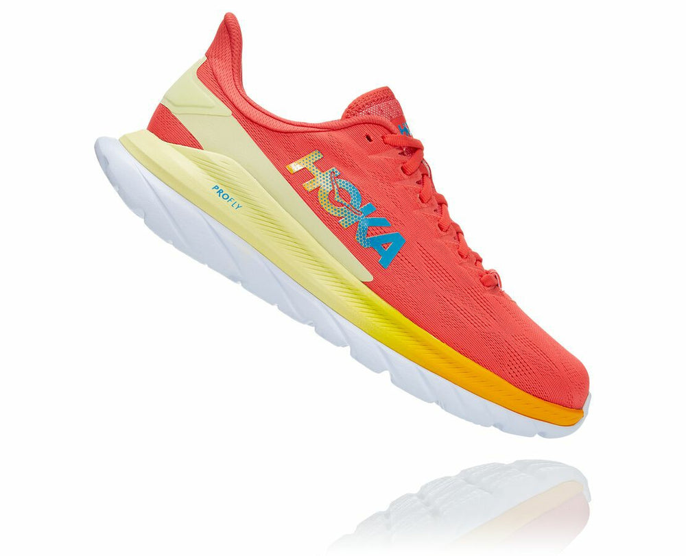 Men's Mach 4 - Hot Coral / Saffron