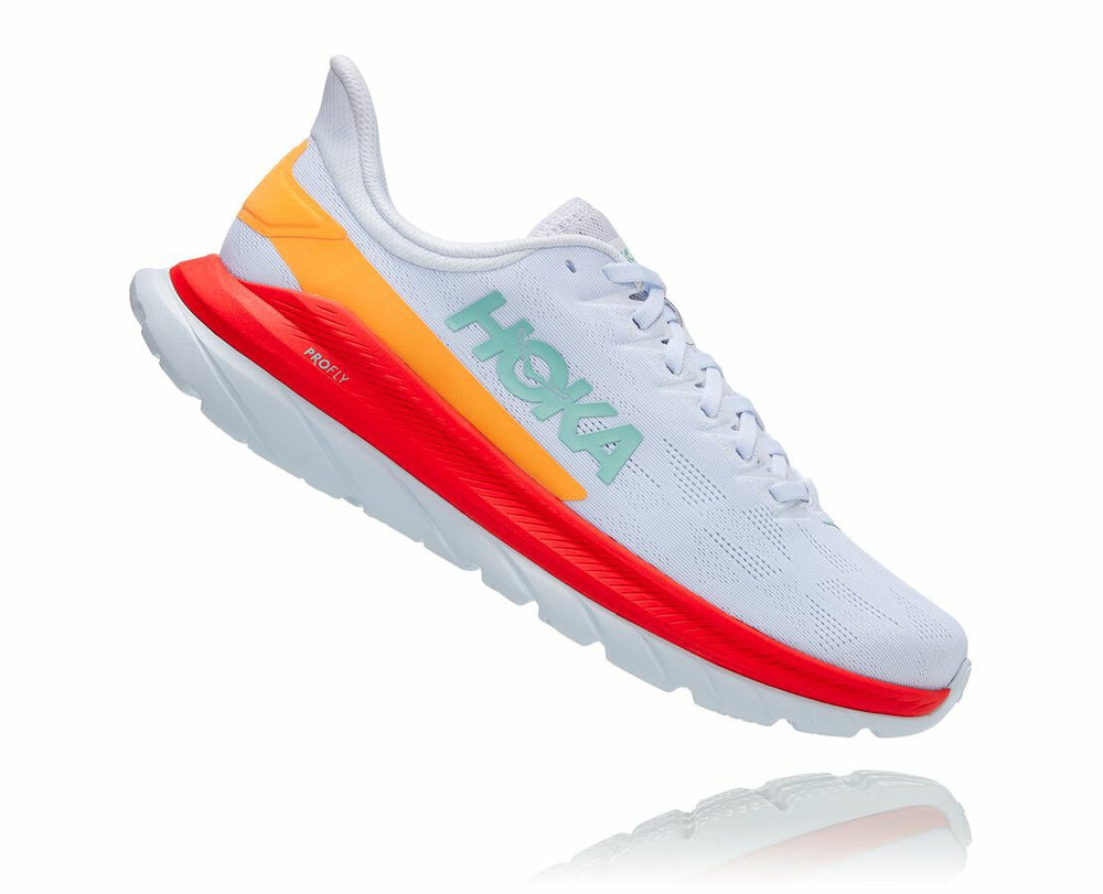 Men's Mach 4 - White / Fiesta