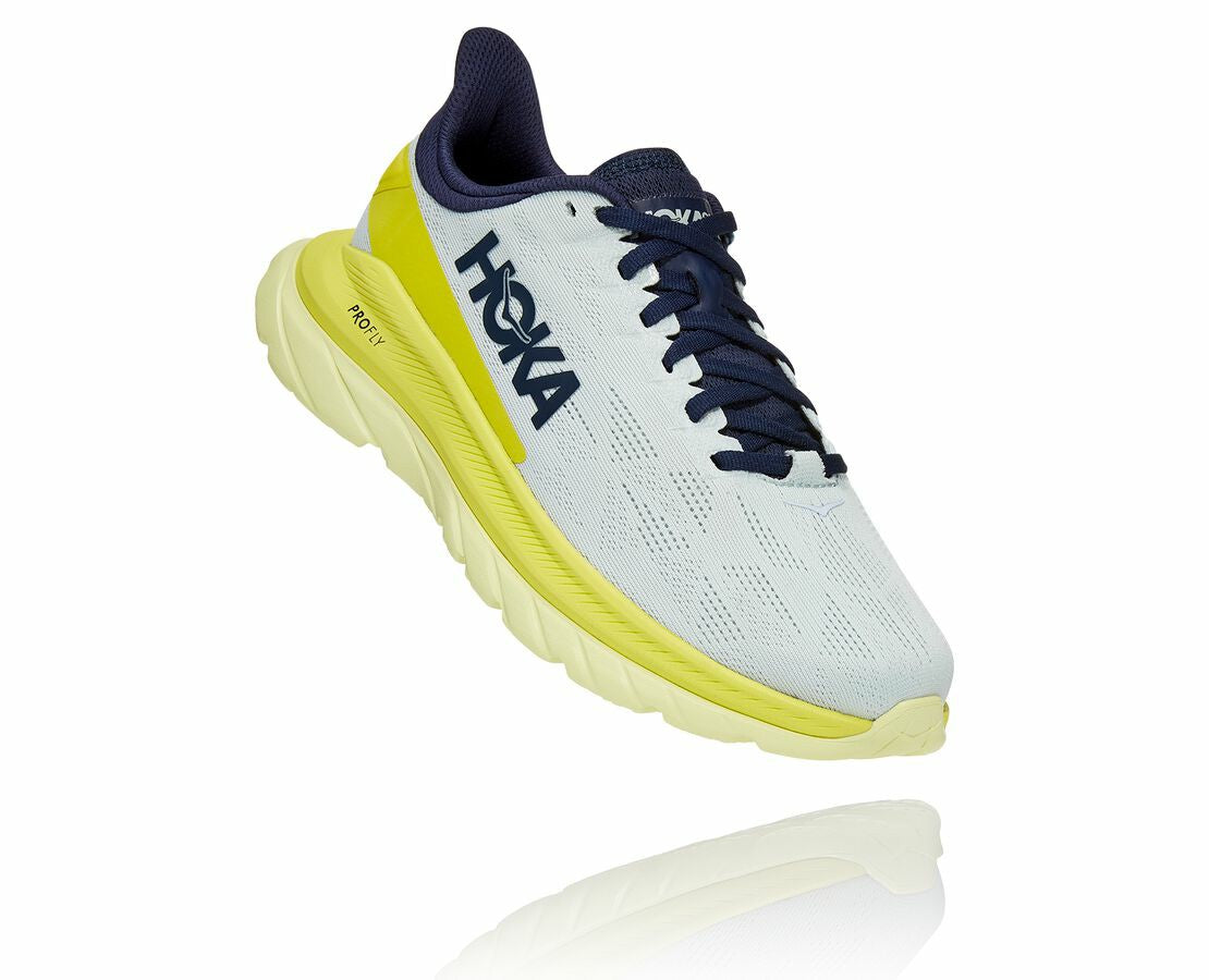 Women's Mach 4 - Blue Flower / Citrus