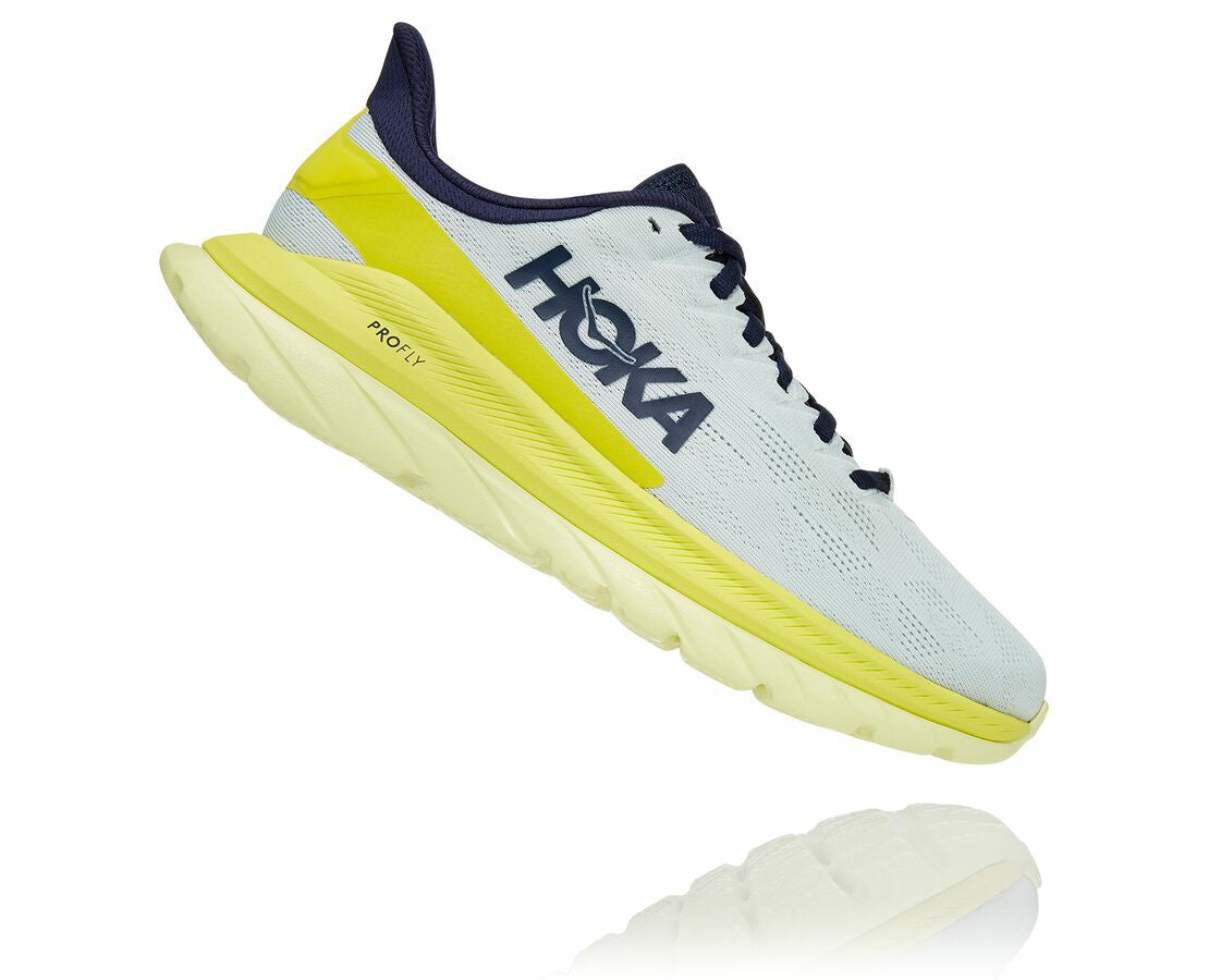 Women's Mach 4 - Blue Flower / Citrus