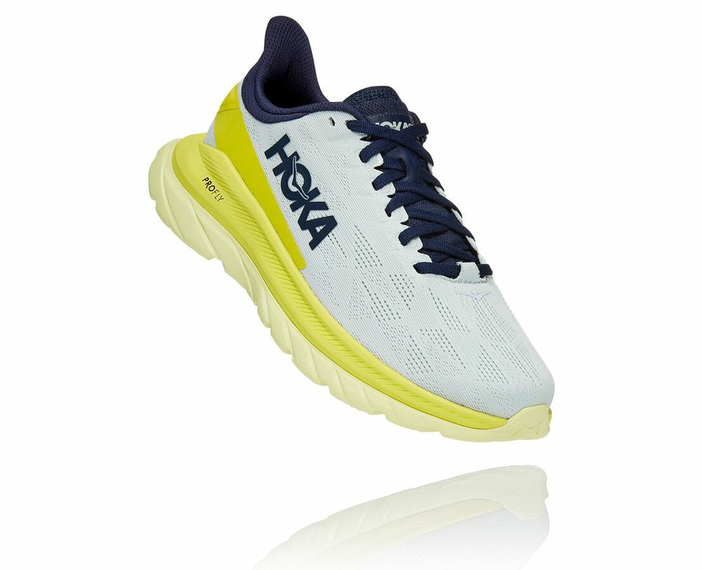 Women's Mach 4 - Blue Flower / Citrus