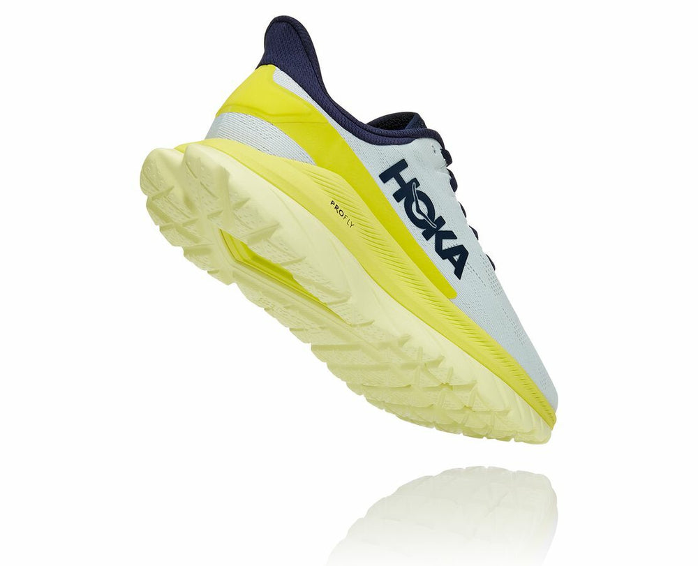Women's Mach 4 - Blue Flower / Citrus