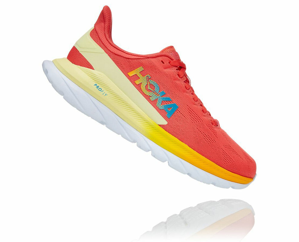 Women's Mach 4 - Hot Coral / Saffron