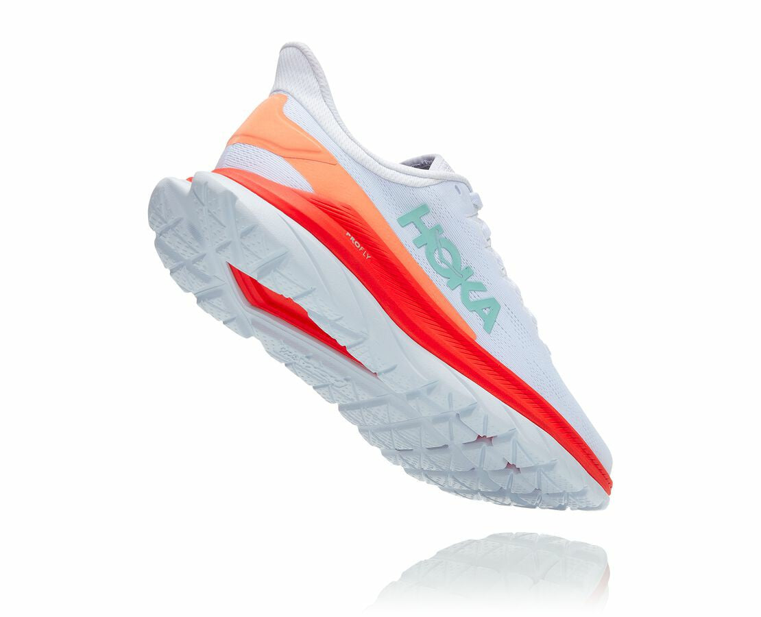 Women's Mach 4 - White / Fiesta
