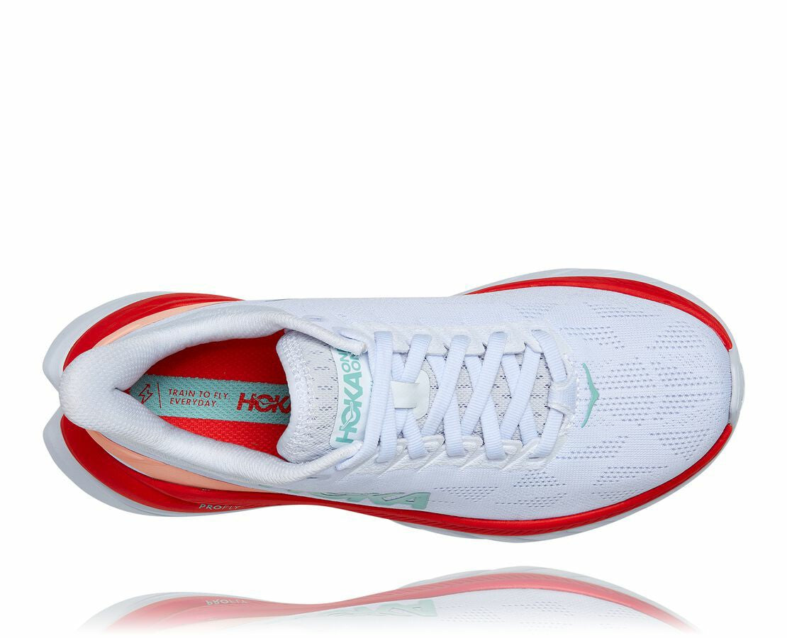 Women's Mach 4 - White / Fiesta